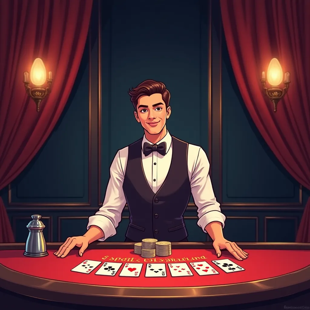 Megapari live dealer section